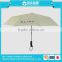 Compact Travel 3 folding Umbrella with auto open and auto closing for Promotion