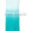 Fold Over Waist Rayon Ombre Ruffles Maxi Skirt