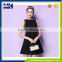 Low cost high quality pretty women round collar casual dress