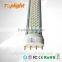 SMD 2835 chip led PL lamp plug bulb ce rohs 4pin led 2g11 tubo ce rohs