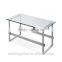 Small High Quality With Glass Meeting Desk Design Square Coffee Table