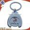 shopping keychain trolley coin holder with your own logo