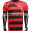Soccer Uniforms Red Lining Shirt