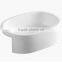 Semi lavabo sink bathroom semi recessed basin ceramic D8208C