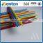 2015 hot sale colorful top grade plastic juice box straw