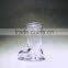 mini glass juice drinking bottle with shoe shaped