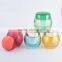 bulb shaped 120ml glass cream jar, large cheap glass jars, recycled glass jars