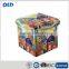 Various Color Fabric Storage Ottoman