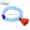 Fashion jewelry vintage ethnic wholesale jewerly Bracelet Crystal Tassel Resin Beaded Bracelet
