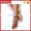 V-998 rainbow crochet barefoot sandals beach wedding barefoot sandals cotton crochet anklets foot jewelry with toe ring