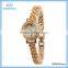Small gold watches bracelet quartz watch