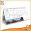 Printable 2016 Cardboard Desk Calendar Chinese Supplier