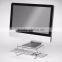 Custom Acrylic laptop display rack, adjustable plexiglass computer display tray