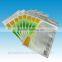 resealable stand up aluminum foil metalized packaging bag with zipper