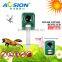 Ultrasonic & PIR sensor &Led flash Triple function Animal Repeller energy saved