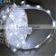 Ribbon Fairy Lights Led Copper Silver Wire String Light with Battery Box