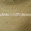China gold manufacturer hotsell bowler straw hat body