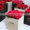 Different Design Cardboard Luxury Packaging Box For Flowers with custom Logo