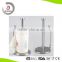 Customized Logo Stainless Steel Standing Towel Holder Paper Towel Holder