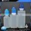 120ml pe e liquid bottles with tamper evident cap