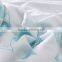 Blue Fish White Background Latest Design Cotton Bed Cover Set