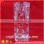 hotsale clear tall slim cylinder flower glass vases for wedding centerpiece