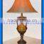 Customized ployresin table lamp for hotel decoration