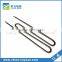 Custom OEM Water Electric Resistance Tubular Heater W Shape