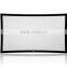 16:9 76" flexible white curved fixed frame projection screen