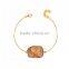 2016 Hot Selling Fashion Rough Natural Stone Bracelet Green Druzy Beads Bracelet