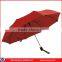 Factory Price UV Coated Polyester Manual Open 3 Section Umbrella