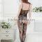 7007 Sexy lingerie women black sexy bodystocking open sexy sleepwear