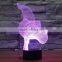 3D Optical Night Light Pterosauria 7 RGB Light Colors 10 LEDs AA Battery or DC 5V Mixed Lot