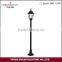 outdoor garden pole lantern/plastic street light/standing gate light