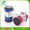 13000-15000MCD 12 LED 3*AAA battery led camping light portable