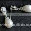 Latest Design Diamond Earring Zircon Earring Jewelry Wholesale Pearl Earring