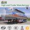 Carbon Steel 50000L Tank Semi Trailer Fuel Tanker Trailer With ADR Certificate