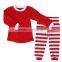 Wholesale 2016 unisex children clothing sets wholesale kids Christmas pajamas