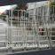 Knock Down Steel Movable Climbing Step Ladder Trolley