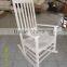 CY2273 Wholesales Stylist Green finished solid Wood Rocking Chair