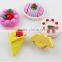 Novelty Food Shaped Erasers
