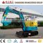 Small excavators for sale mini excavators 0.8T XINIU XN08
