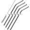 Good quanlity 6*0.5 bent stainless steel drinking straw