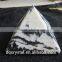 factory bulk black and white stripes stone energy crystal pyramid for healing