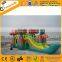 mushroom inflatable bouncy combo,strawberry jumper with slide A3095
