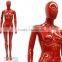 H-17 Red Bright Mannequin 178cm Women Fashion Mannequin High Quality Fiberglass Female Mannequins