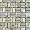 Glass mix stone mosaic tile of indoor (PMGA036)