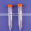 15ml pp conical bottom centrifuge tube with graduation