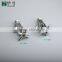chrome palting ABS angle valve for bathroom accessories