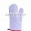 custom cute hot resistant kitchen cooking 100% cotton glove